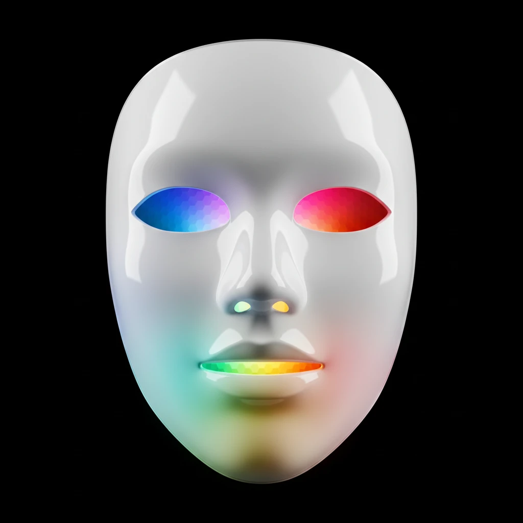 led light face mask