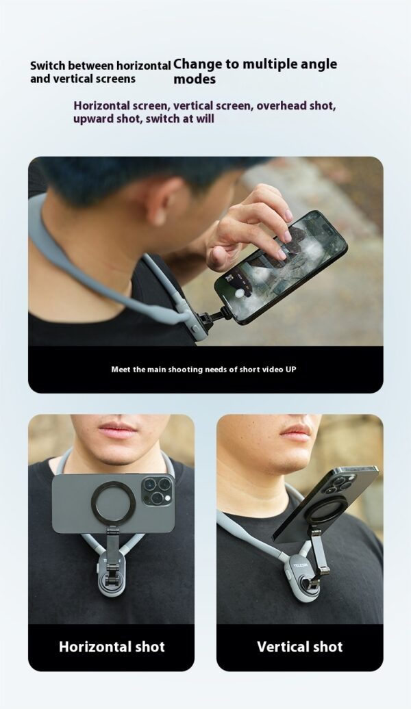 Magnetic Neck Phone Holder