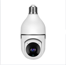 1080P WiFi Bulb Security Camera with 4X Zoom