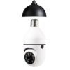 1080P WiFi Bulb Security Camera with 4X Zoom