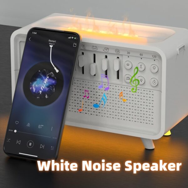 3-in-1 White Noise Speaker & Humidifier